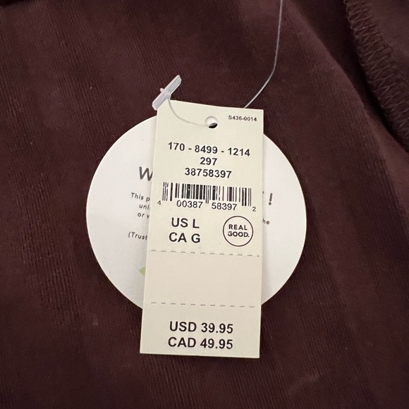 Aerie Offline Groove midi skirt & tank brown rib knit matching set Large NWT - Picture 12 of 16